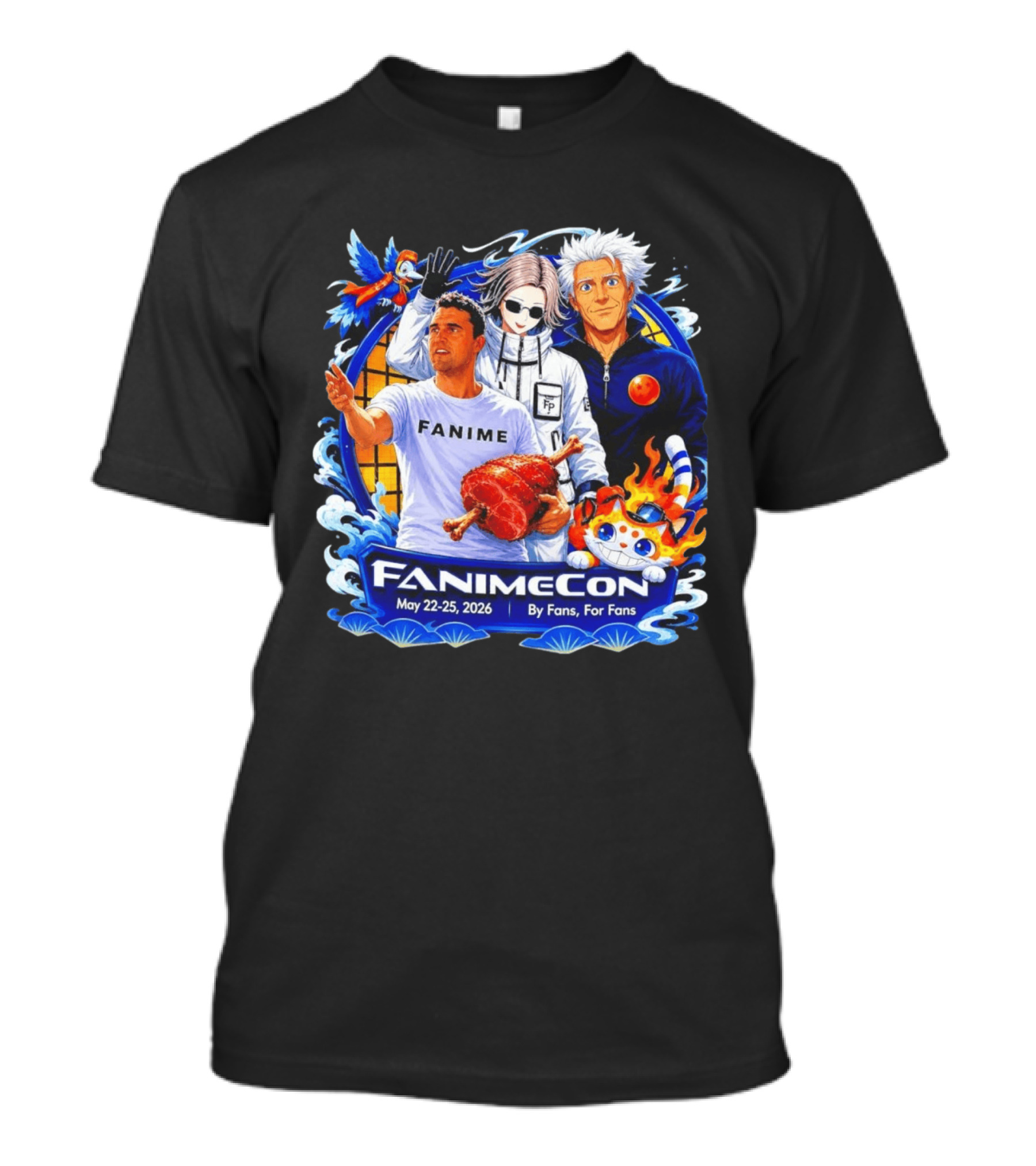 FanimeCon May 22 25 2026 By Fans For Fans T-Shirt