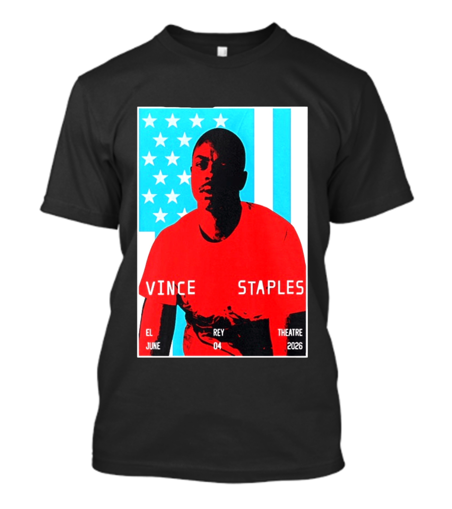 Vince Staples El Rey Theatre Los Angeles June 4 2026 T-Shirt
