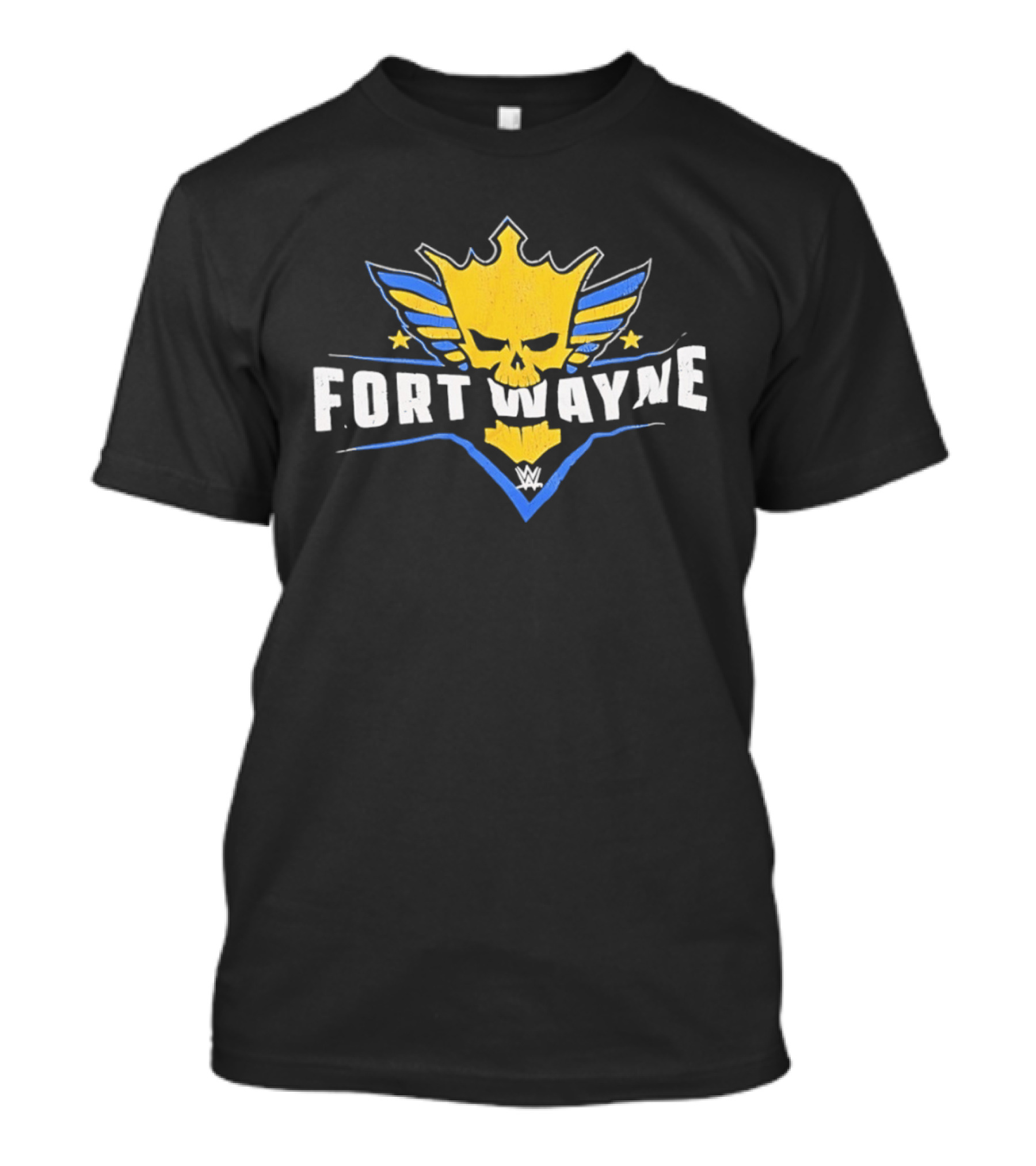 Fort Wayne WWE Skull King Wings T-Shirt