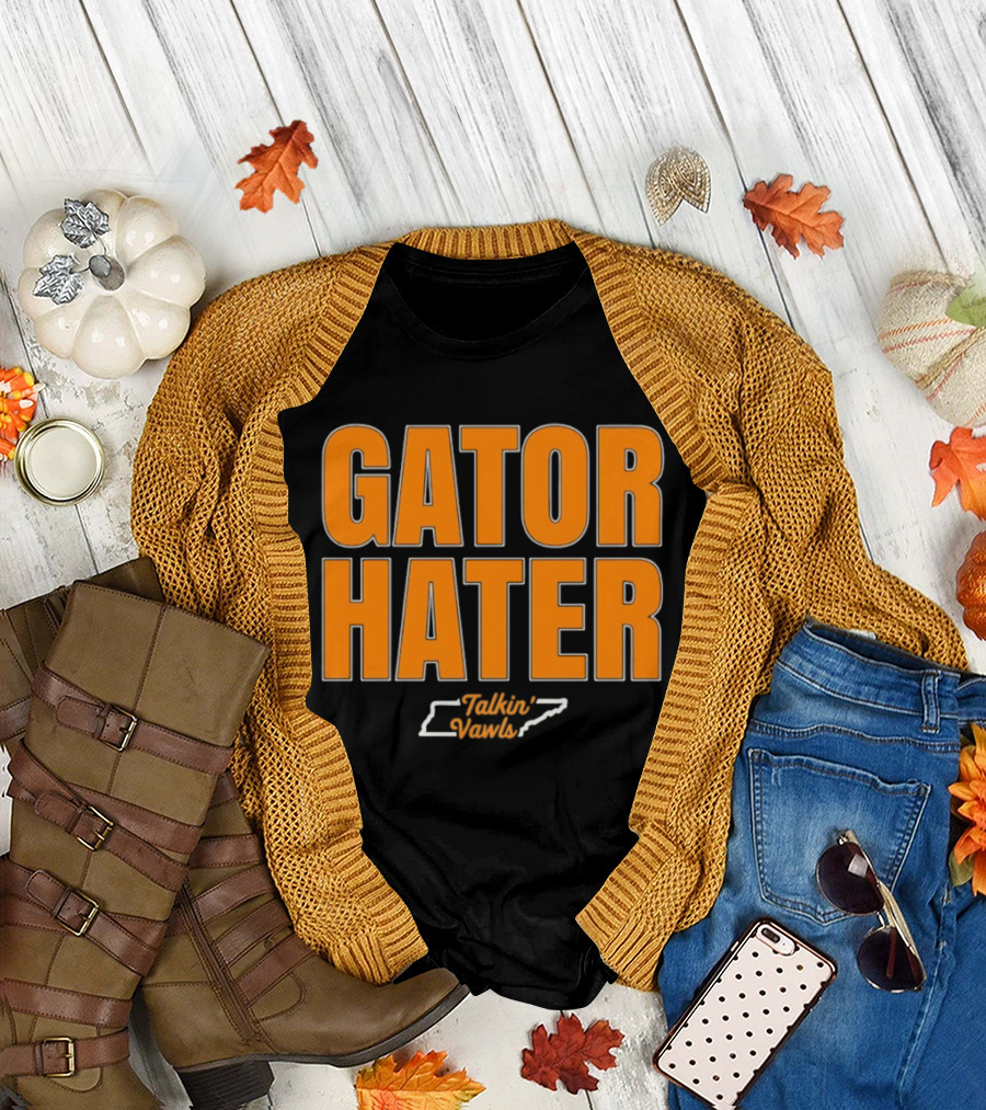 Gator Hater Tennessee Rivalry Sports Fan Gear T-Shirt