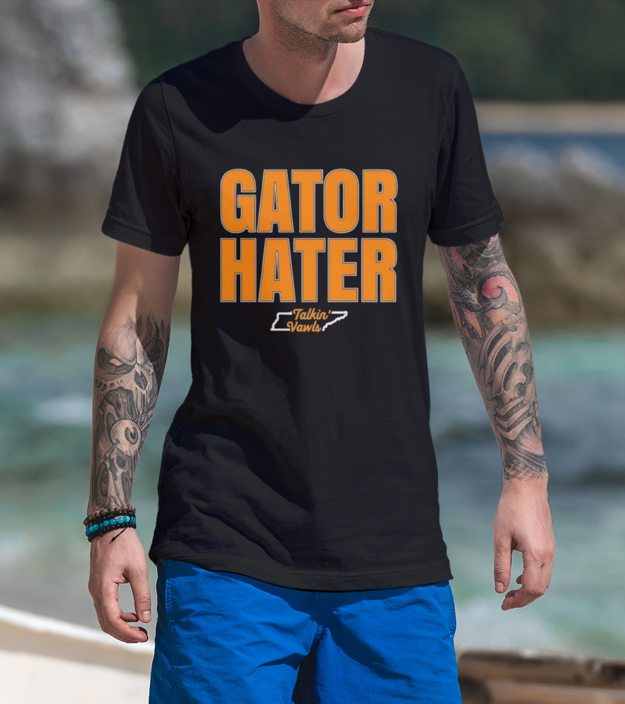 Gator Hater Tennessee Rivalry Sports Fan Gear T-Shirt