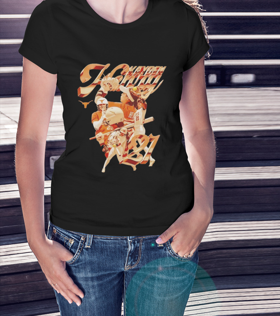 Kayden Henry Texas Longhorns 21 NCAA Softball 2026 T-Shirt