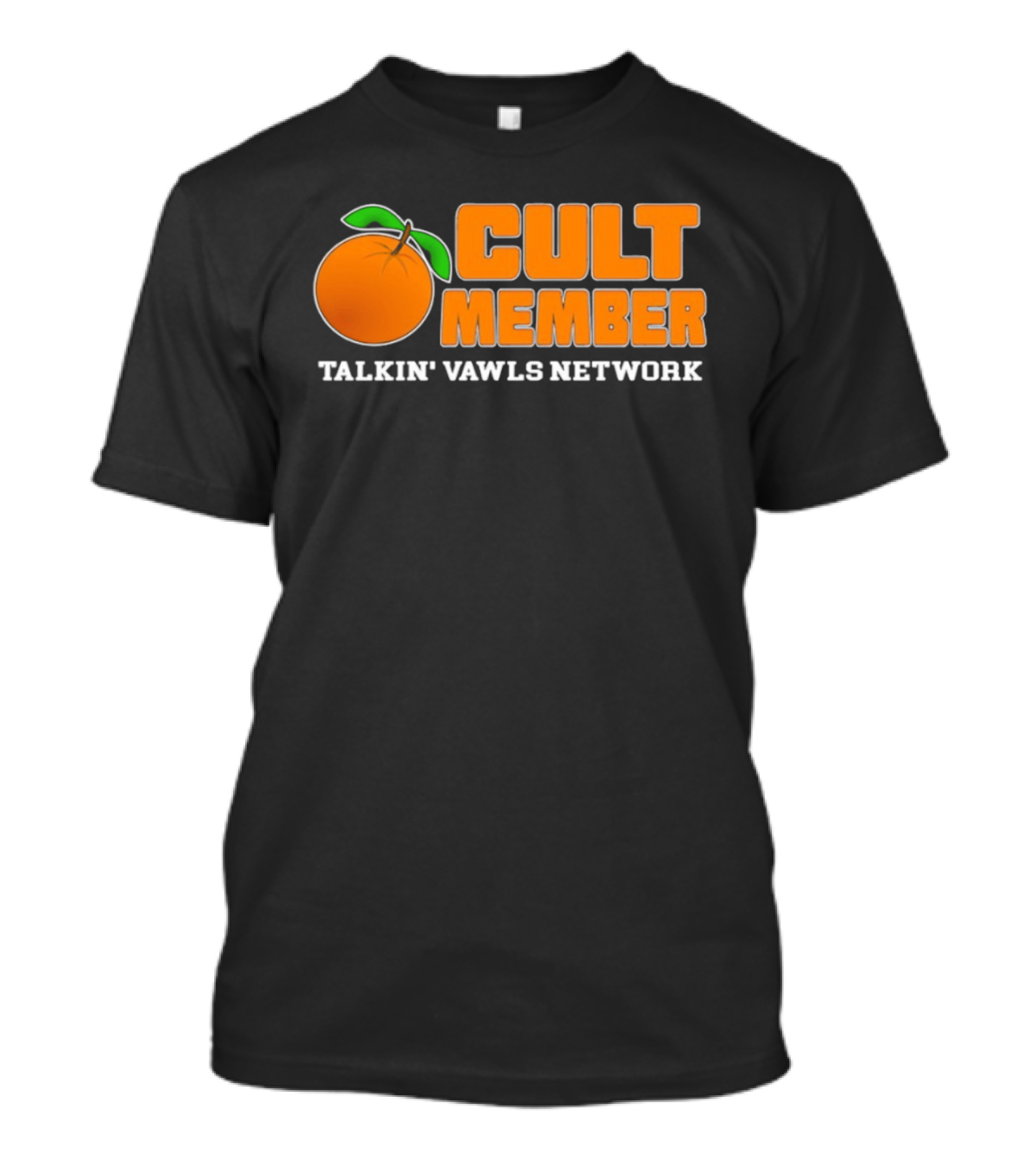 CULT MEMBER Talkin Vawls Network Orange T-Shirt