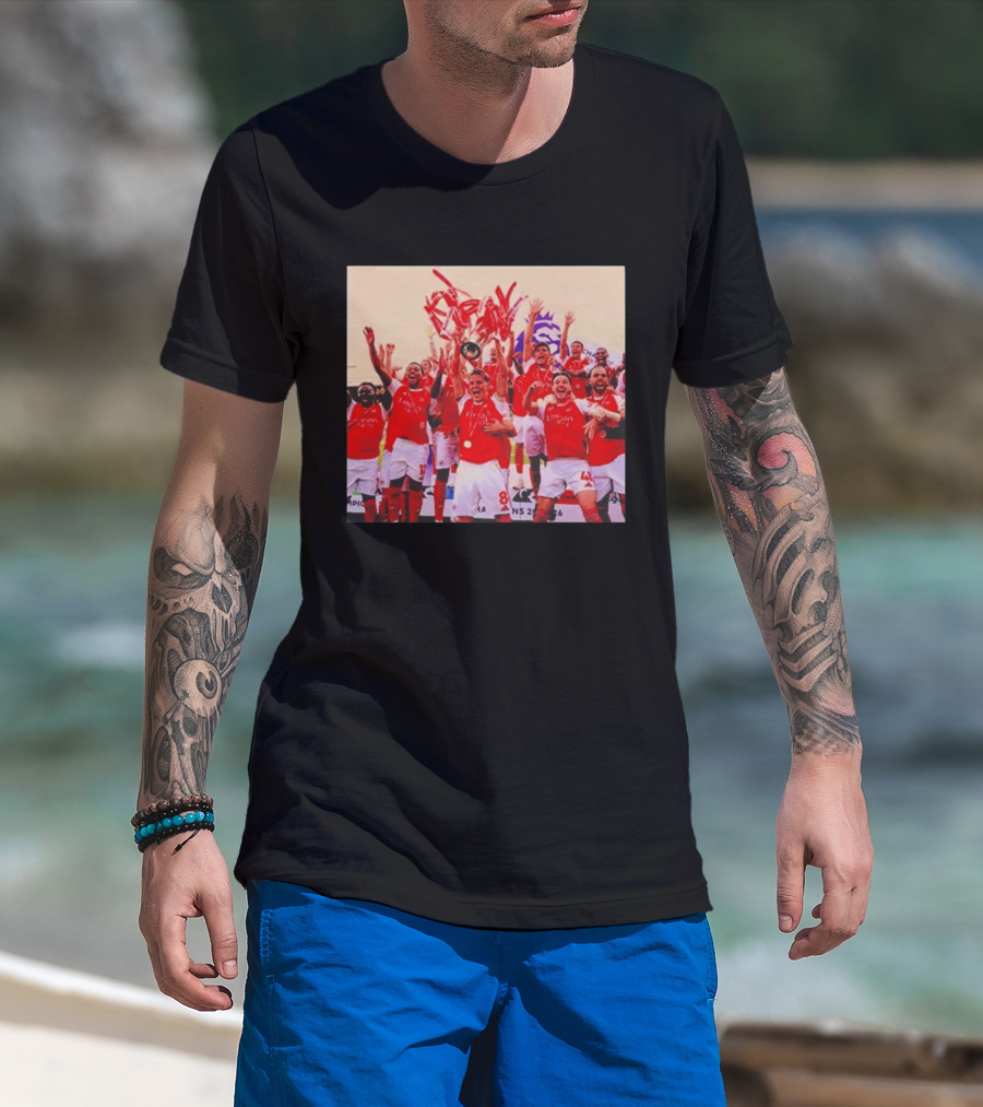 Champions Arsenal Premier League Triumph 2026 T-Shirt