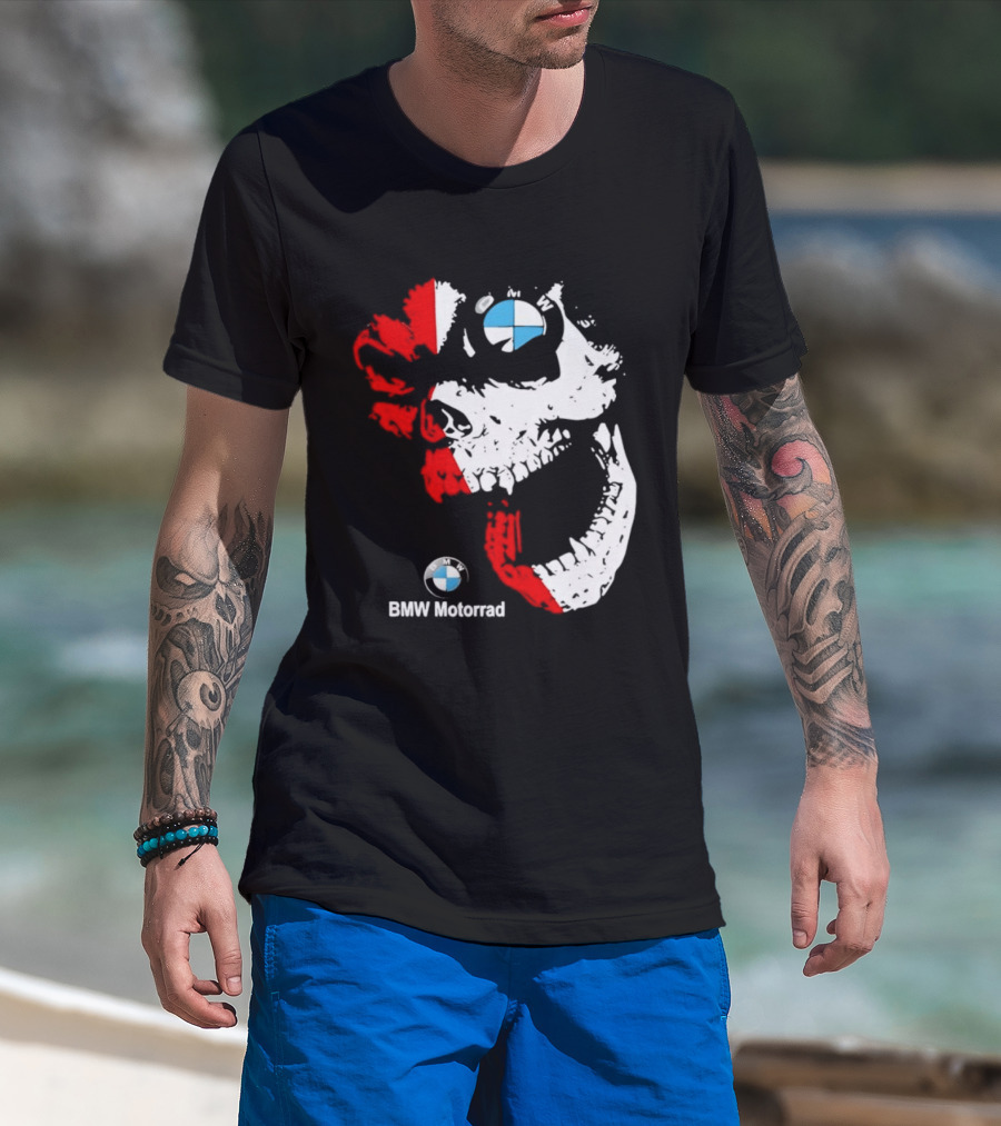 BMW Motorrad Rider Skull Soul T-Shirt
