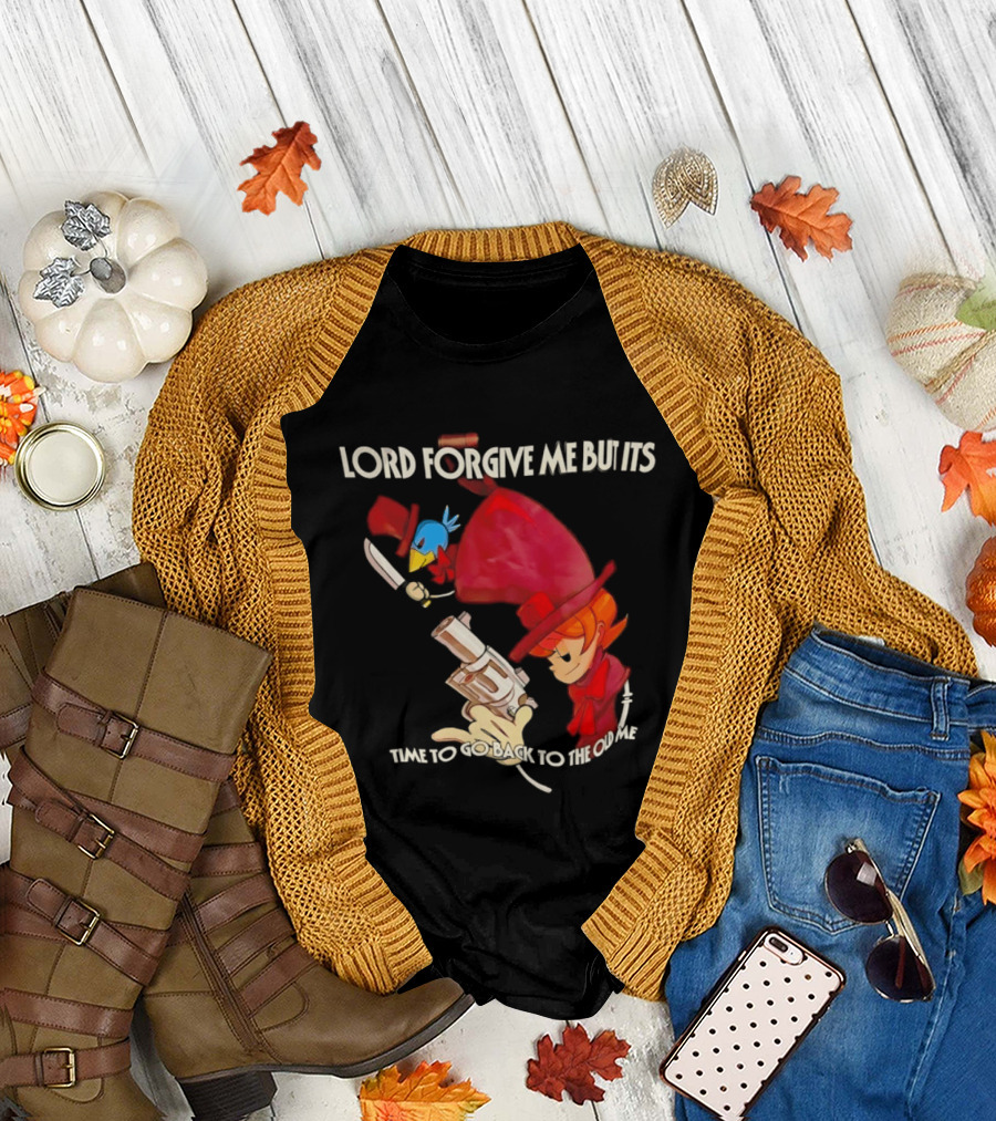Peacock Skullgirls Lord Forgive Me But It's Time to Go Back to the Old Me T-Shirt