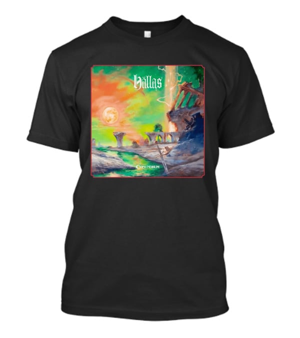 Hällas Conundrum Fantasy Moonscape Adventure T-Shirt
