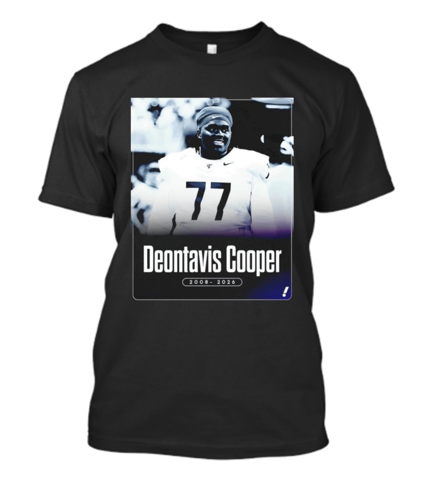 Deontavis Cooper 2008 2026 Nike 77 T-Shirt