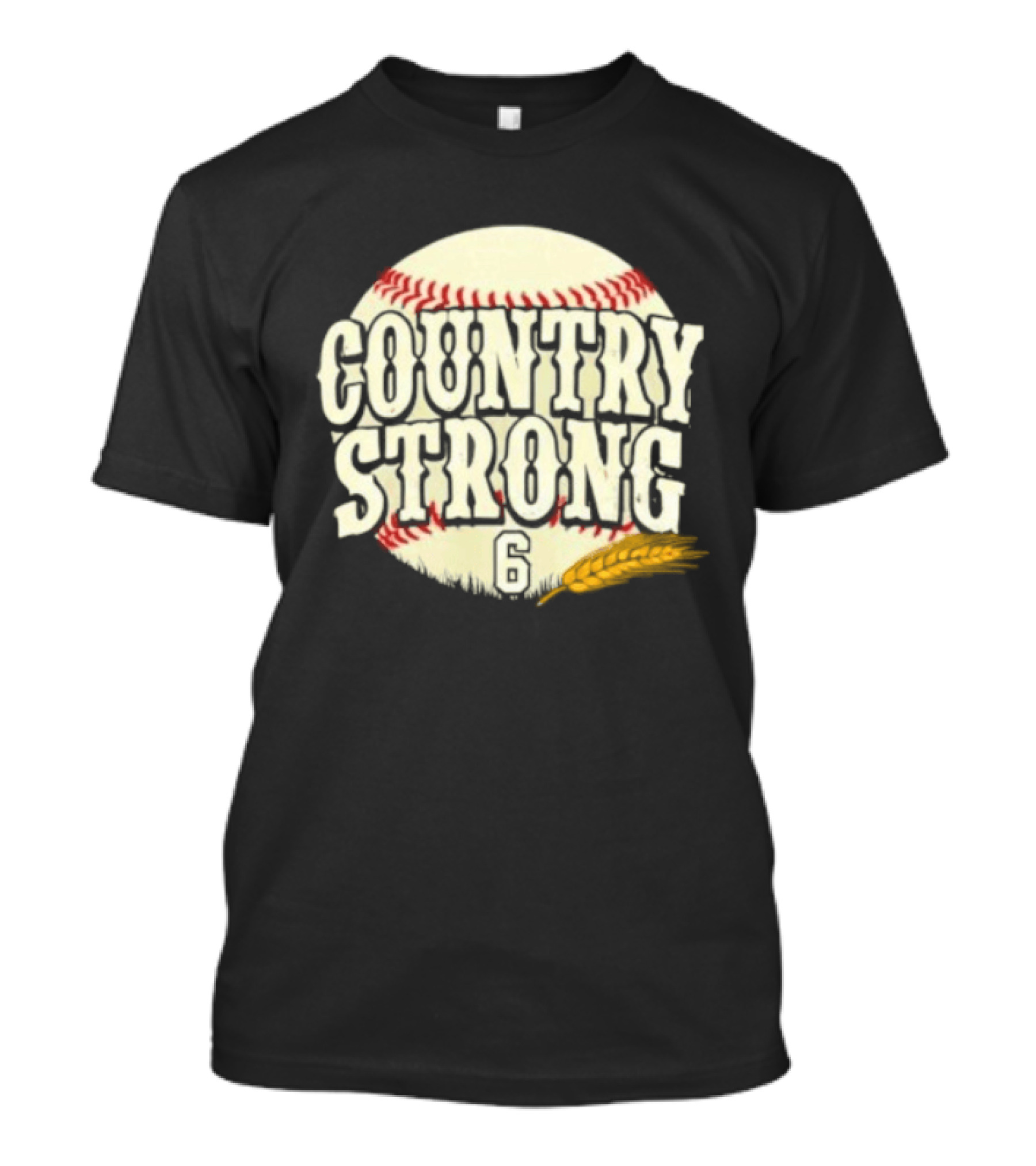 Country Strong Jake Meyers #6 Houston Astros Baseball T-Shirt