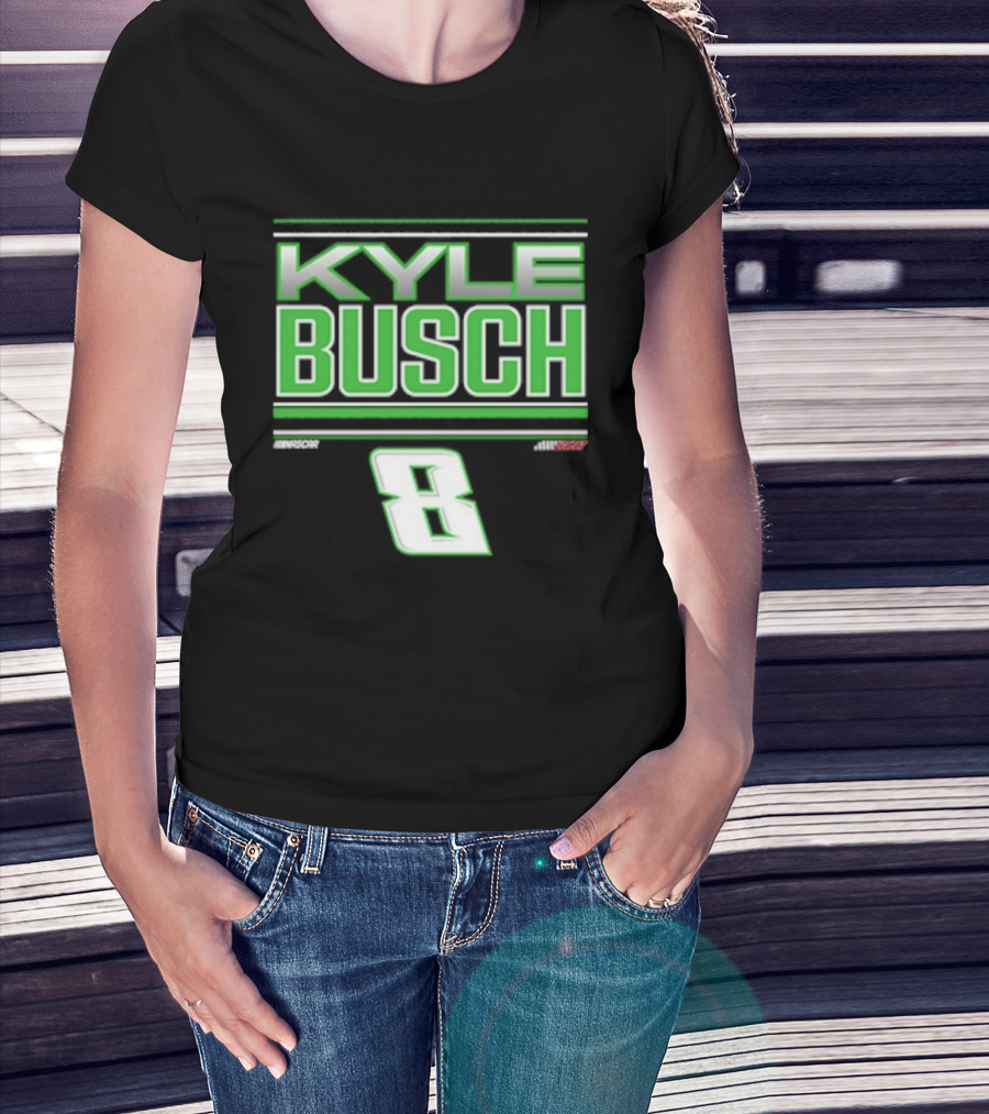 Kyle Busch Number 8 Racing Nascar T-Shirt