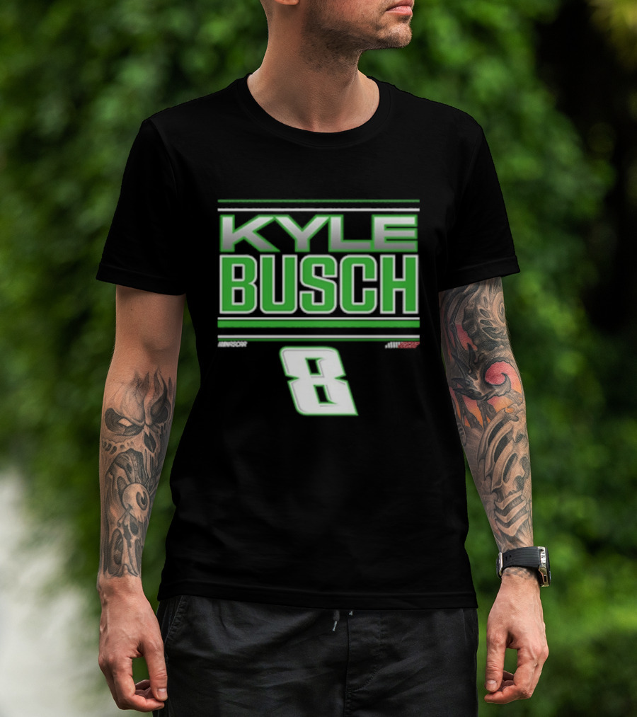 Kyle Busch Number 8 Racing Nascar T-Shirt