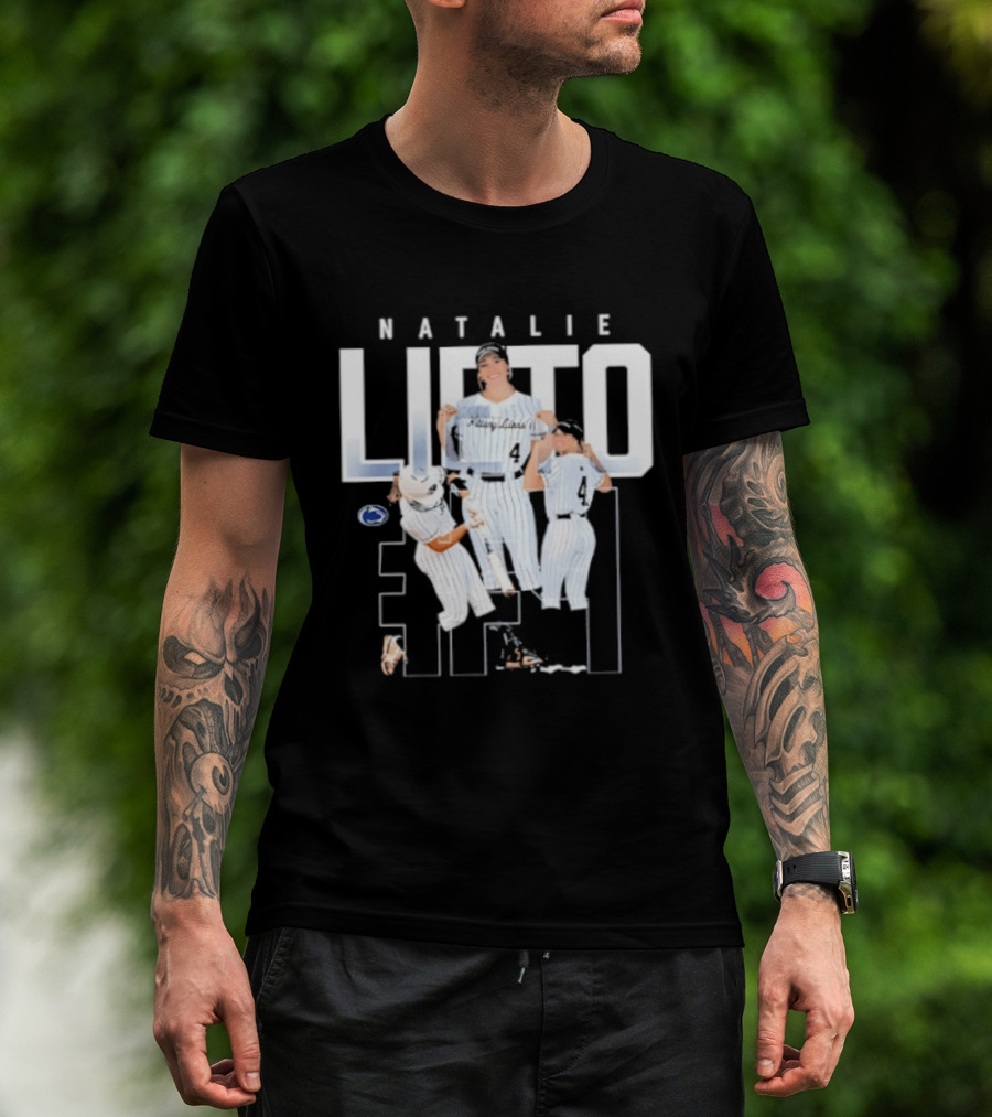 Natalie Lieto Penn State NCAA Softball Team Celebration T-Shirt