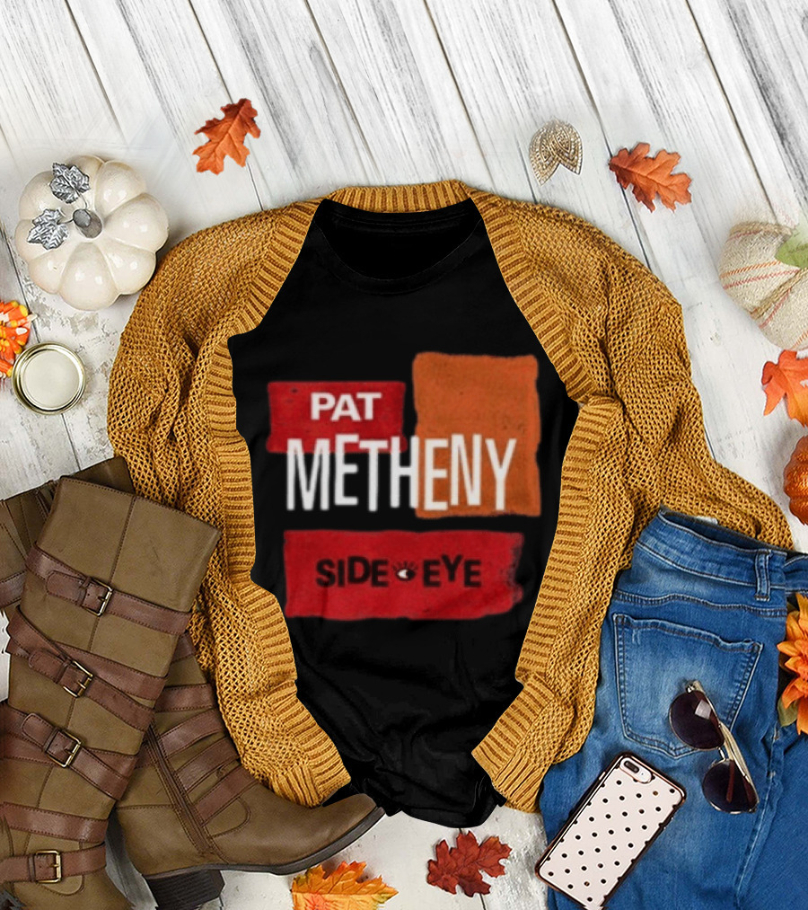 Pat Metheny Side Eye Summer 2023 Tour Live Experience T-Shirt