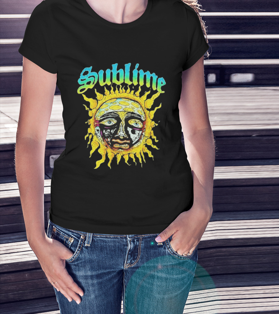Sublime Sun Artwork Netherlands UK Tour 2026 T-Shirt