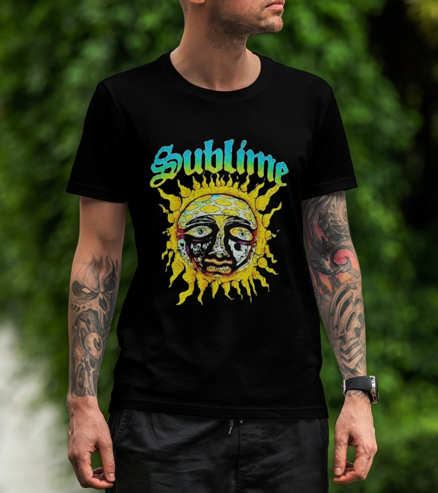 Sublime Sun Artwork Netherlands UK Tour 2026 T-Shirt