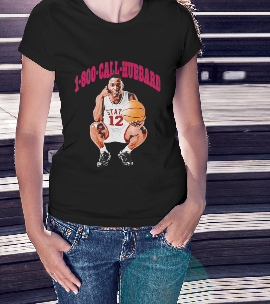 1 800 Call Hubbard State 12 Mississippi Bulldogs T-Shirt