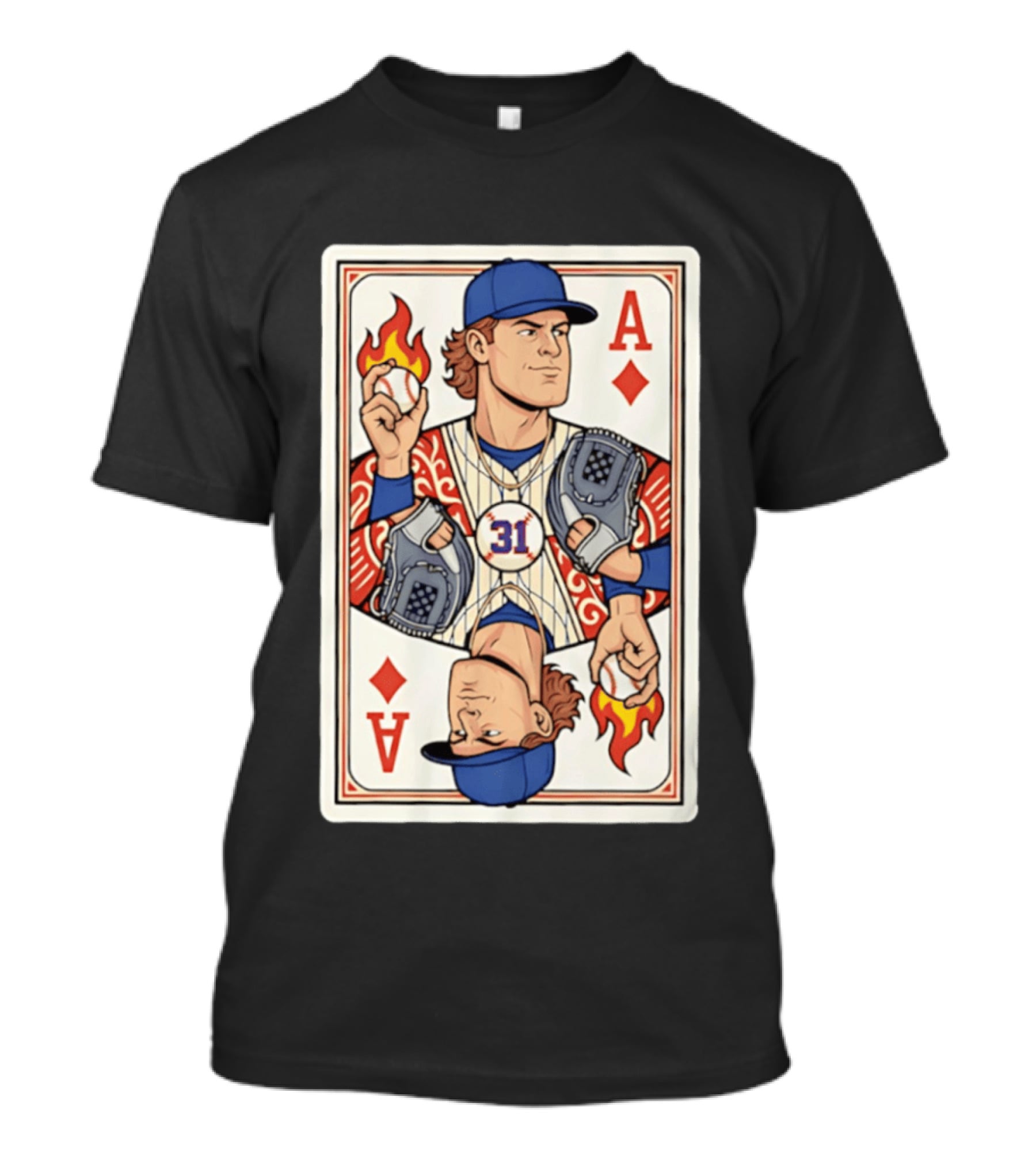 Cam Schlittler New York Yankees Ace Playing Card No 31 T-Shirt