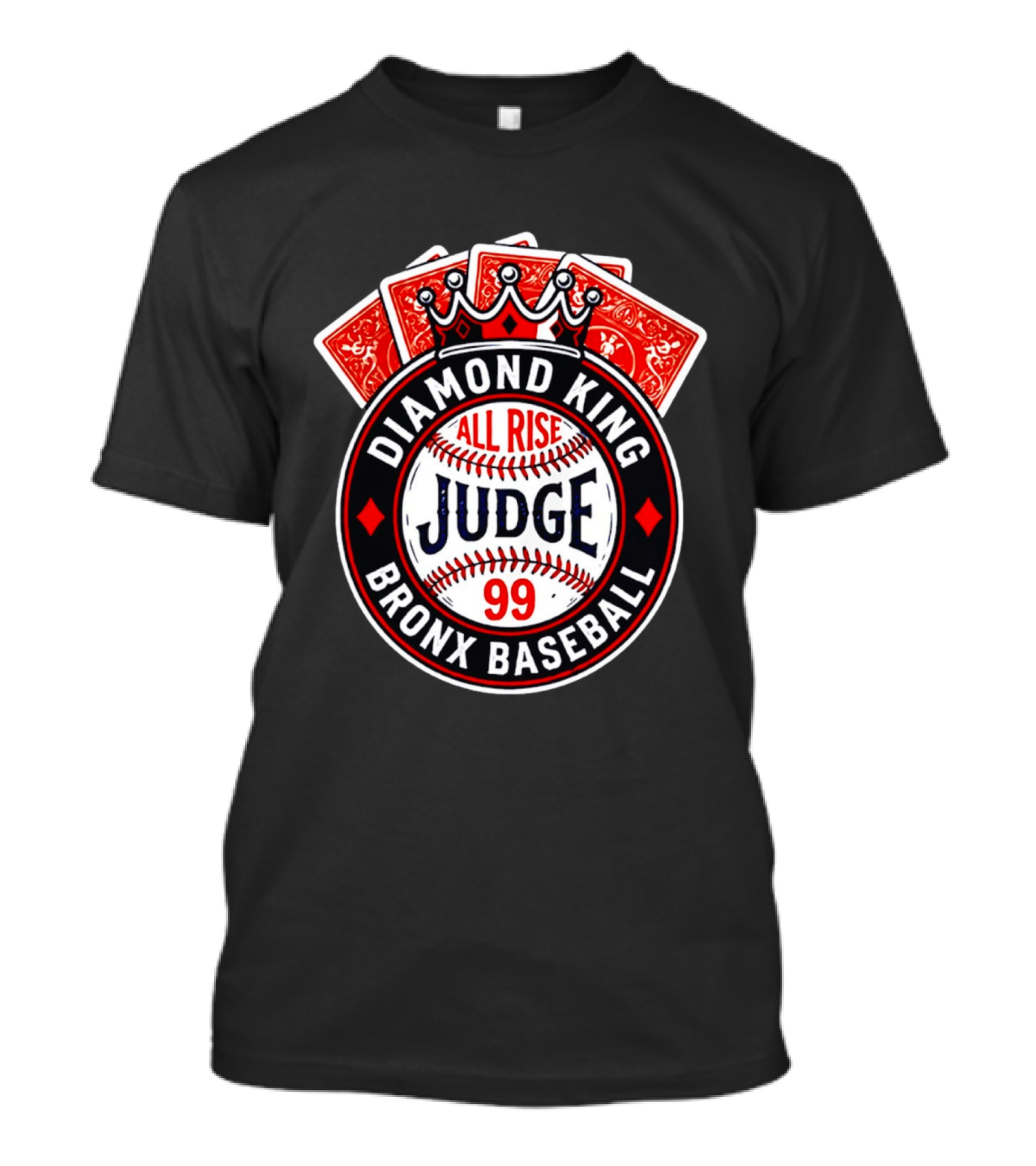 Diamond King All Rise Judge 99 Bronx Baseball T-Shirt
