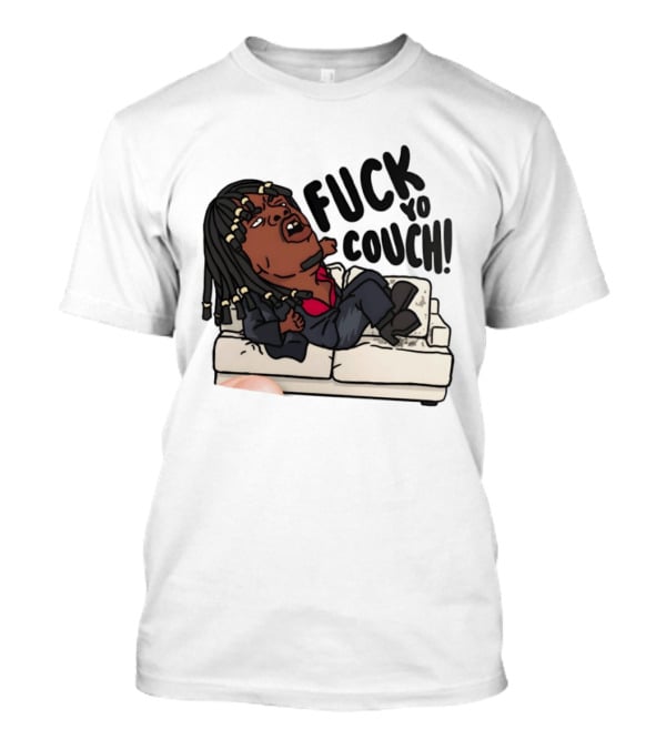 Chief Keef Fuck Yo Couch Illustrated Meme Drawing T-Shirt