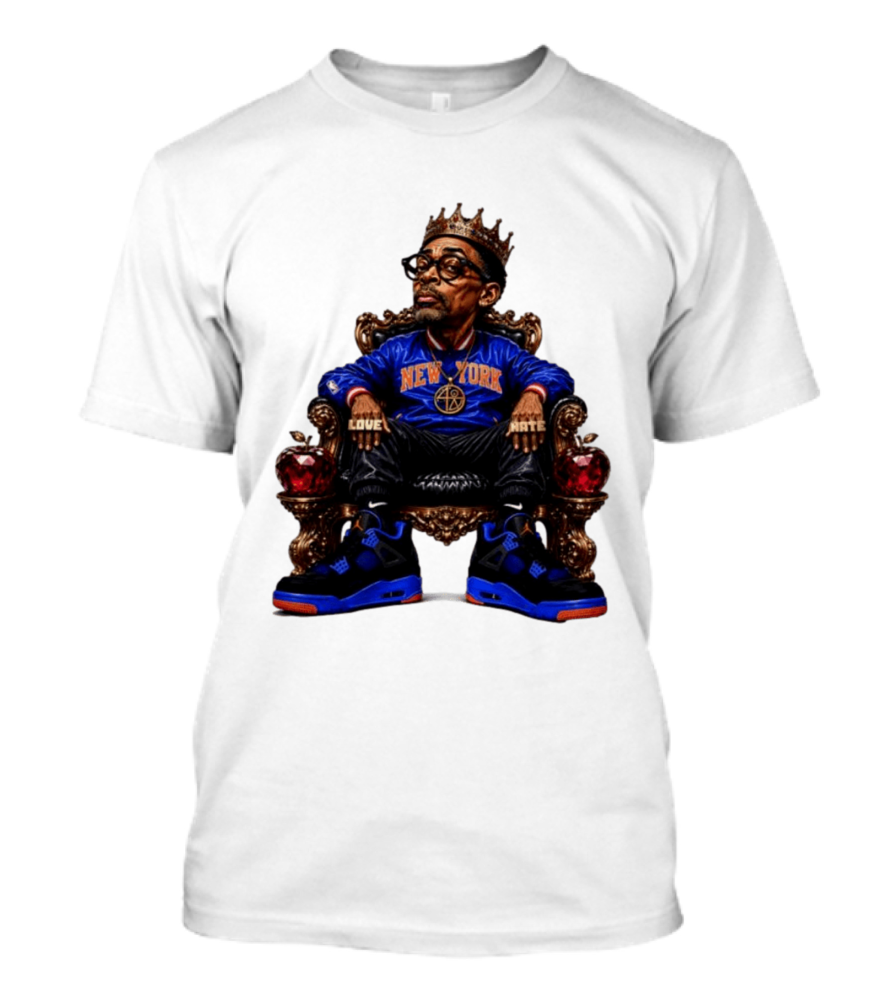 Spike Lee New York Knicks NBA Basketball Love Hate T-Shirt