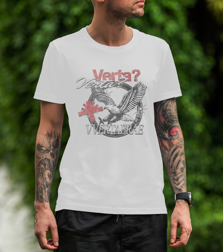 Verta Verta? Vvertabrae Eagle Bird T-Shirt