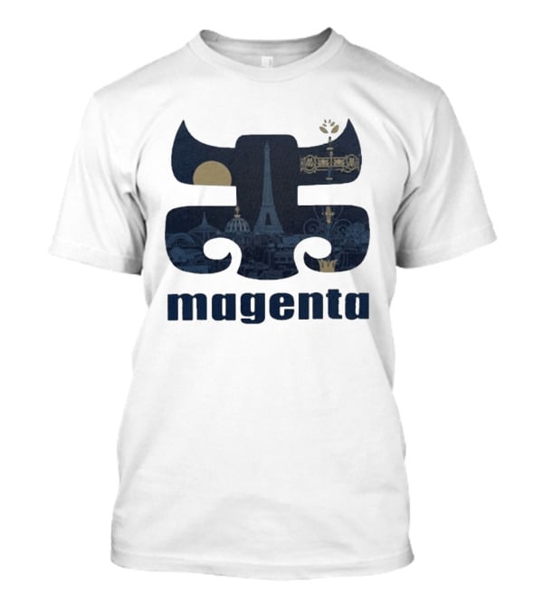 Magenta Skateboards Magenpath Ipath Eiffel Tower Paris Collab T-Shirt
