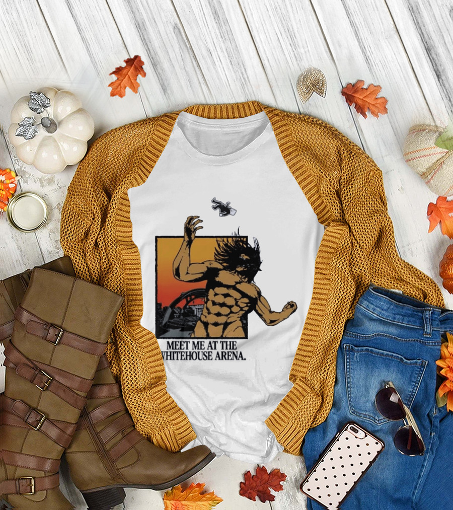 Meet Me At The Whitehouse Arena Attack On Titan Giant T-Shirt