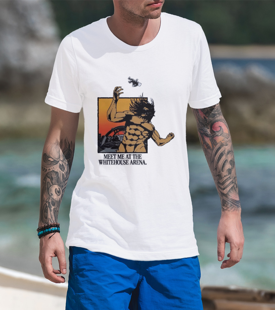 Meet Me At The Whitehouse Arena Attack On Titan Giant T-Shirt