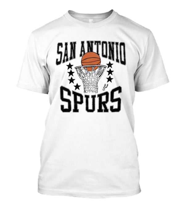 San Antonio Spurs Basketball Stars Nothin' But Net T-Shirt