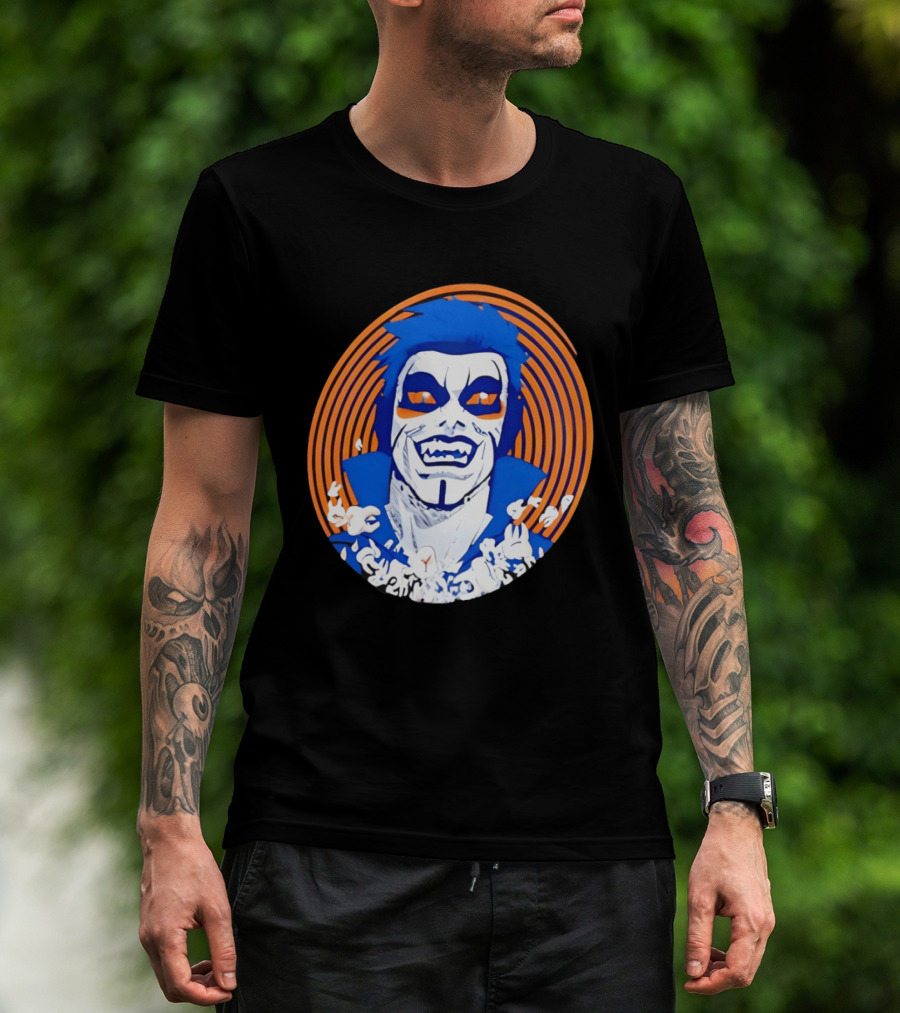 Danhausen WWE New York Knicks Basketball Uncursed Very Nice Very Evil Fan T-Shirt