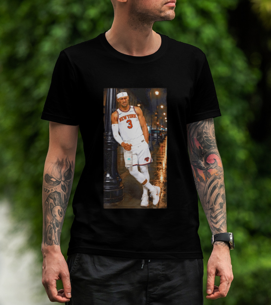 New York Knicks Josh Hart Number 3 NBA Basketball T-Shirt