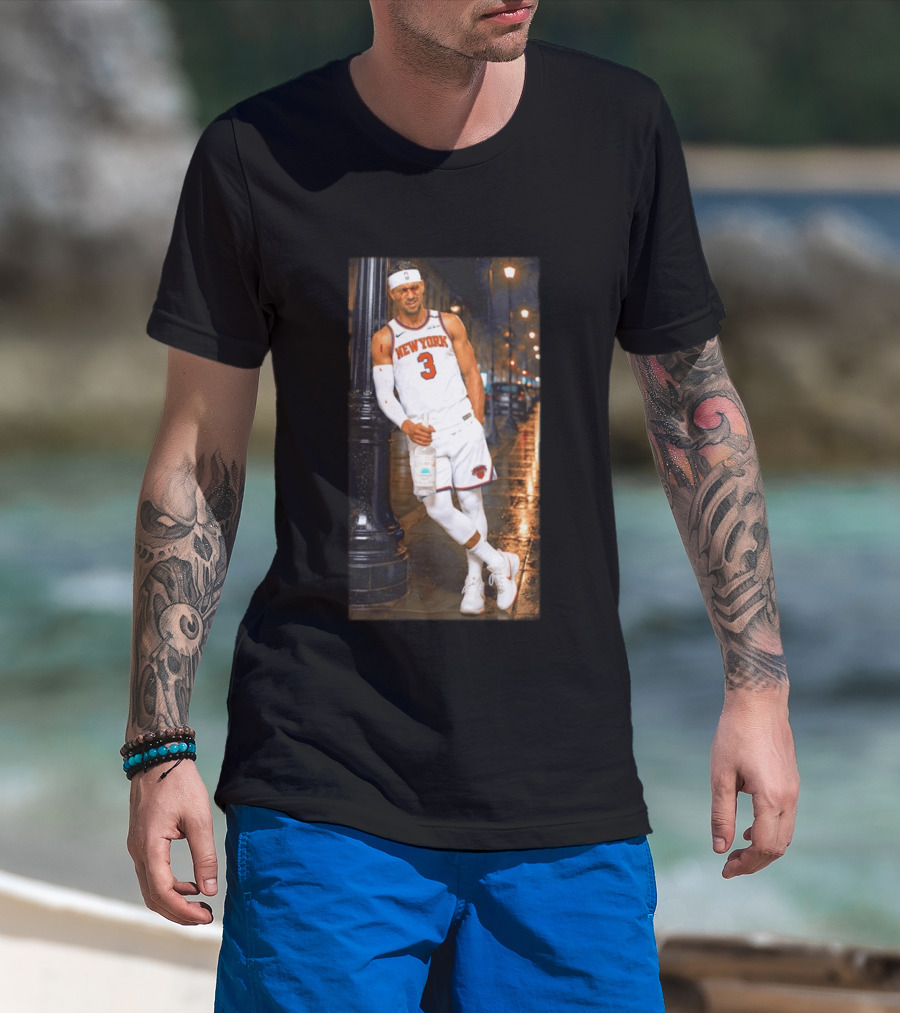 New York Knicks Josh Hart Number 3 NBA Basketball T-Shirt