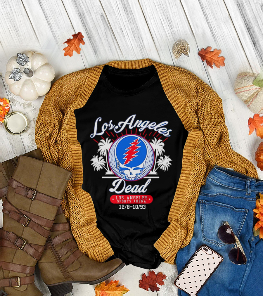 Los Angeles Dead Sports Arena 12/8 10/93 Steal Your Face T-Shirt