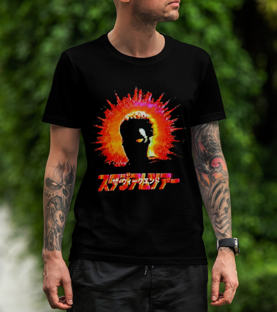 The Weeknd Cyberpunk Japanese Art Explosion T-Shirt