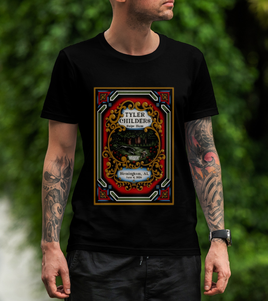 Tyler Childers Snipe Hunt Birmingham AL June 4 2026 T-Shirt