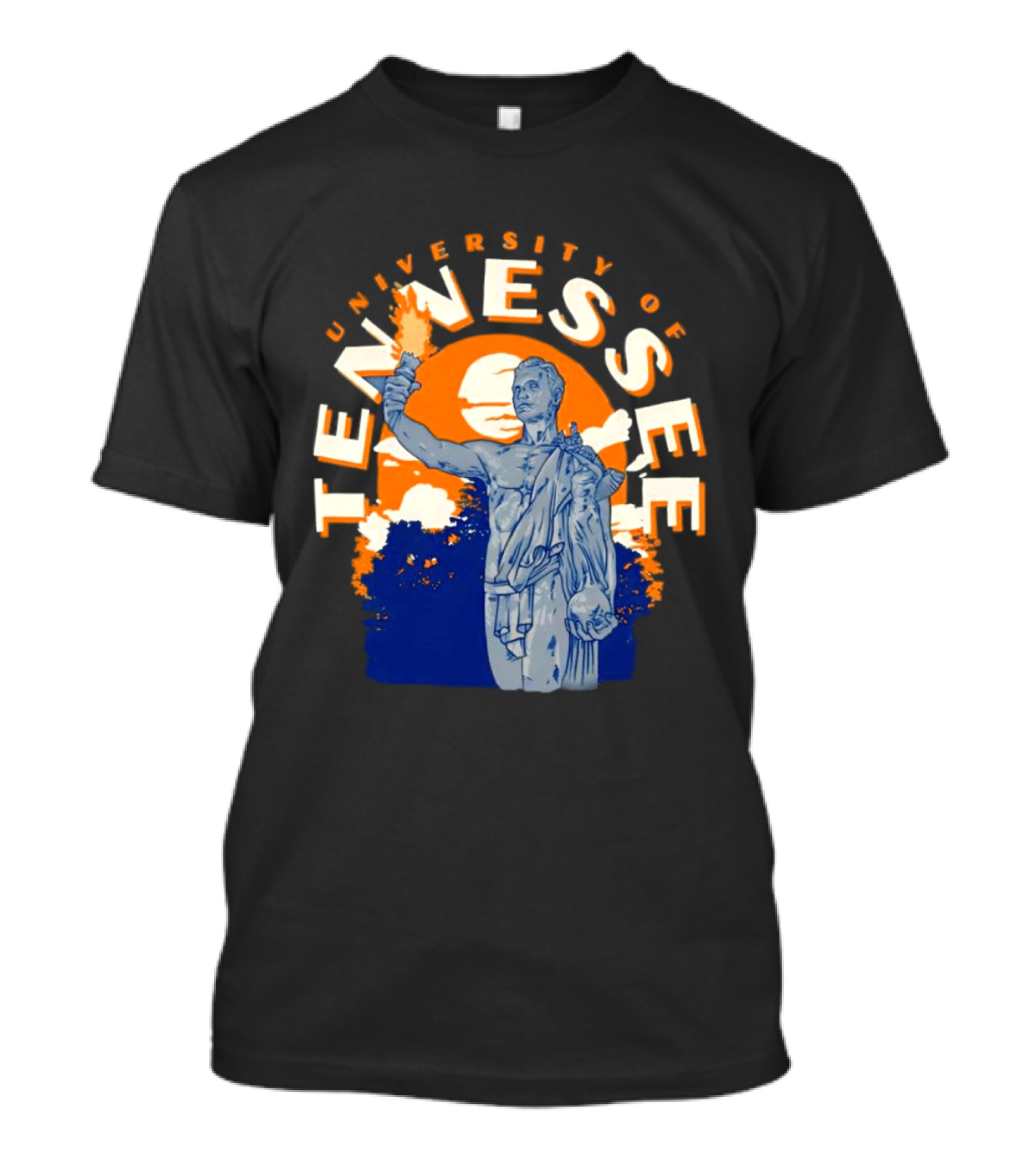 University Of Tennessee Torchbearer Sunset Scene T-Shirt