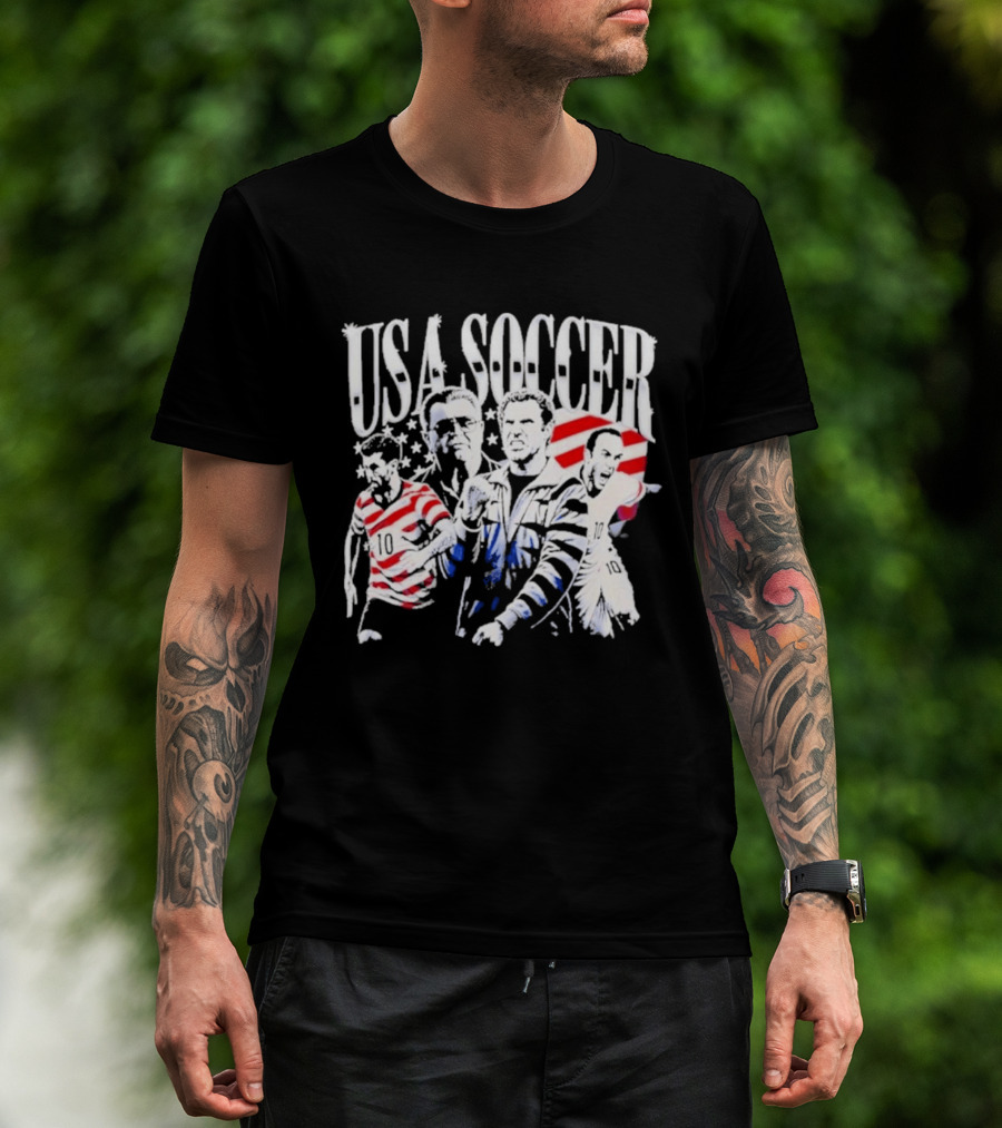 USA Soccer Christian Pulisic Landon Donovan Will Ferrell Kicking And Screaming T-Shirt