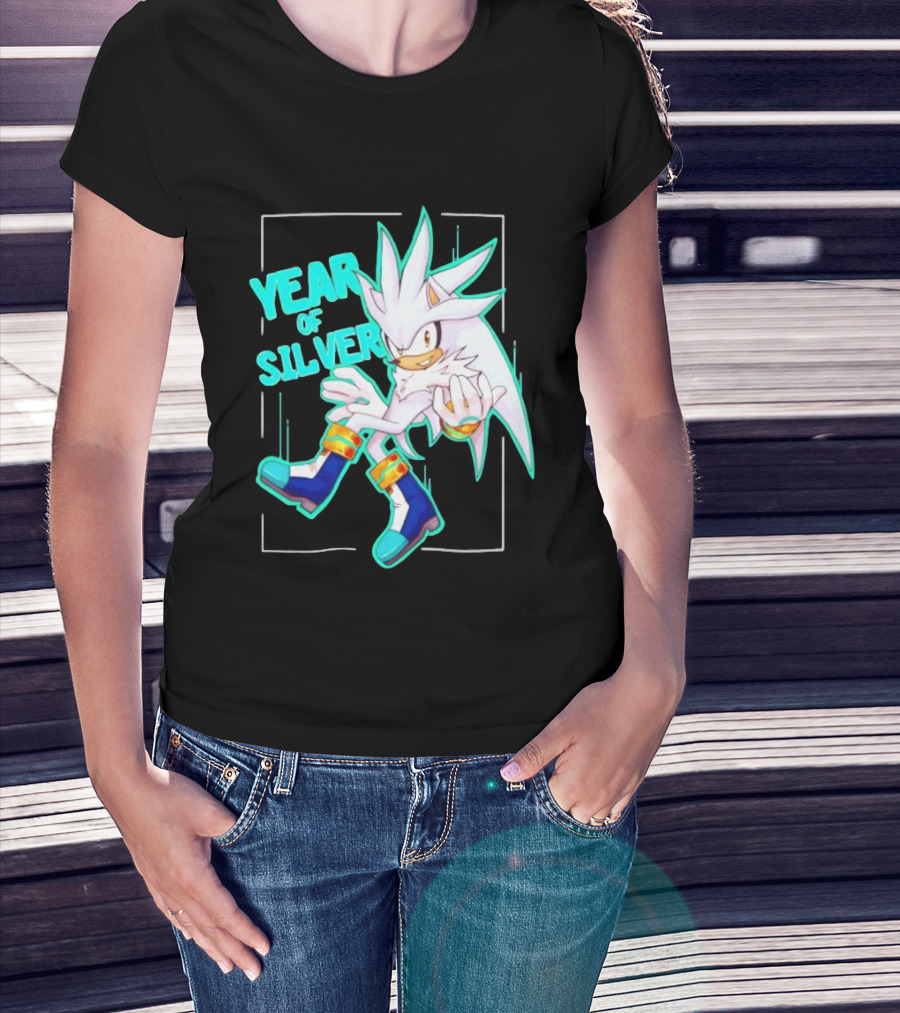 Year Of Silver Hedgehog Classic Character T-Shirt