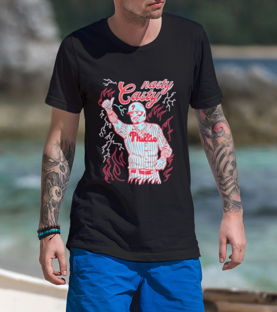 Nasty Casty Philadelphia Phillies Bryce Harper T-Shirt