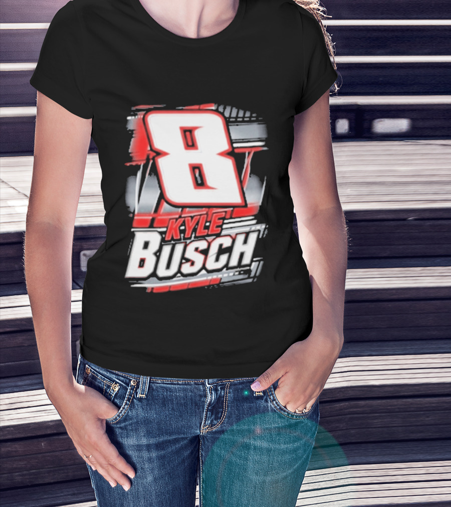 Kyle Busch Number 8 Racing NASCAR Fan T-Shirt