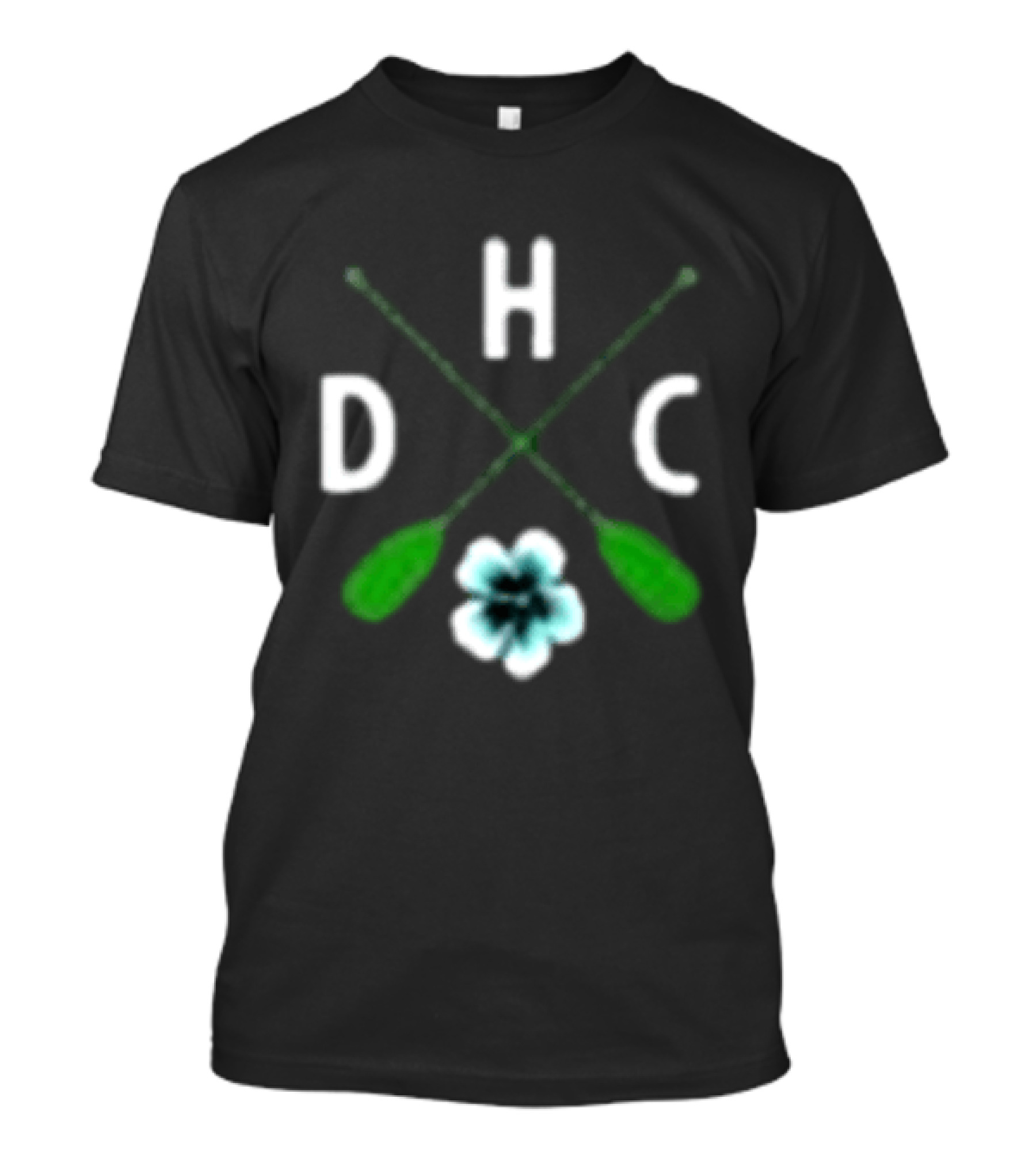 Dance Hall Crashers DHC Exclusive Hawaii Paddles And Flower T-Shirt
