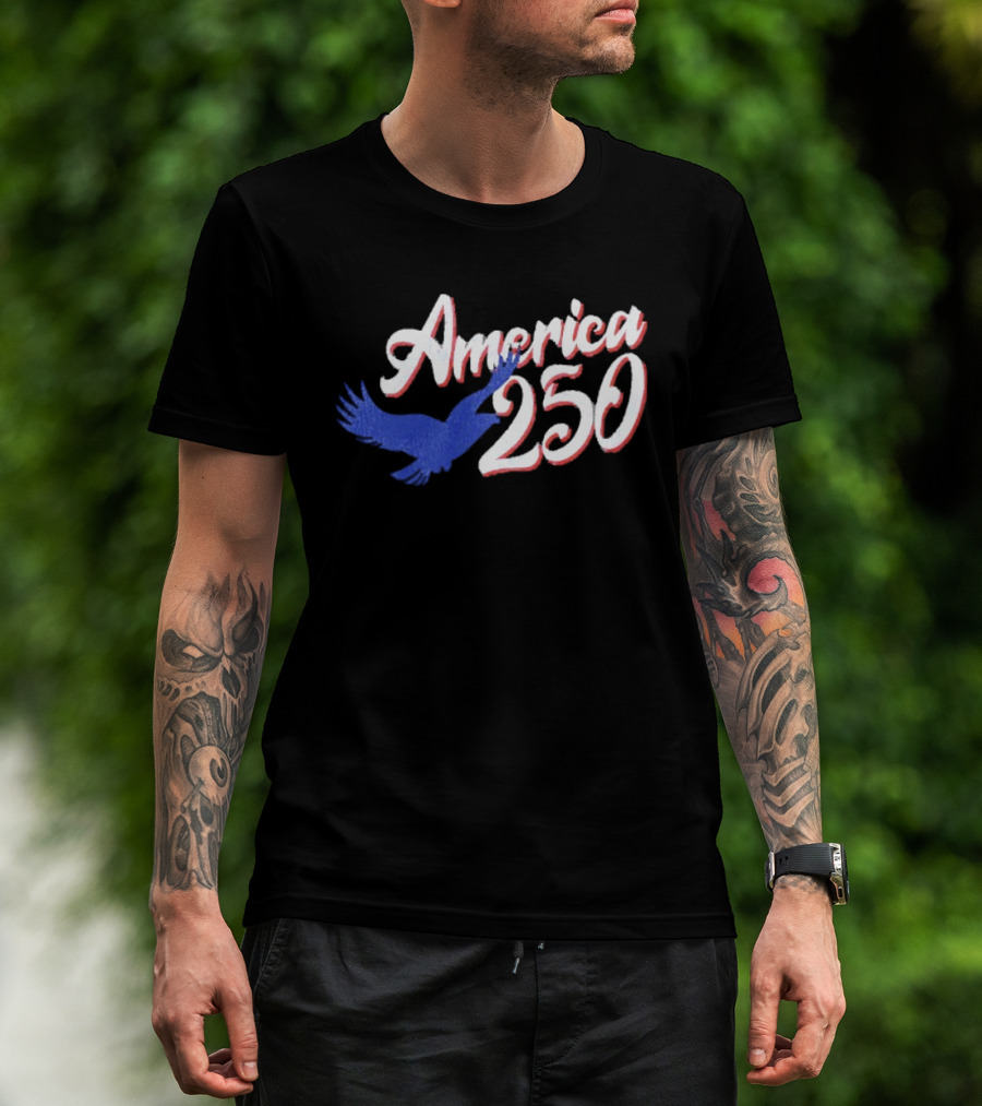 America 250 Eagle Anniversary Celebration T-Shirt