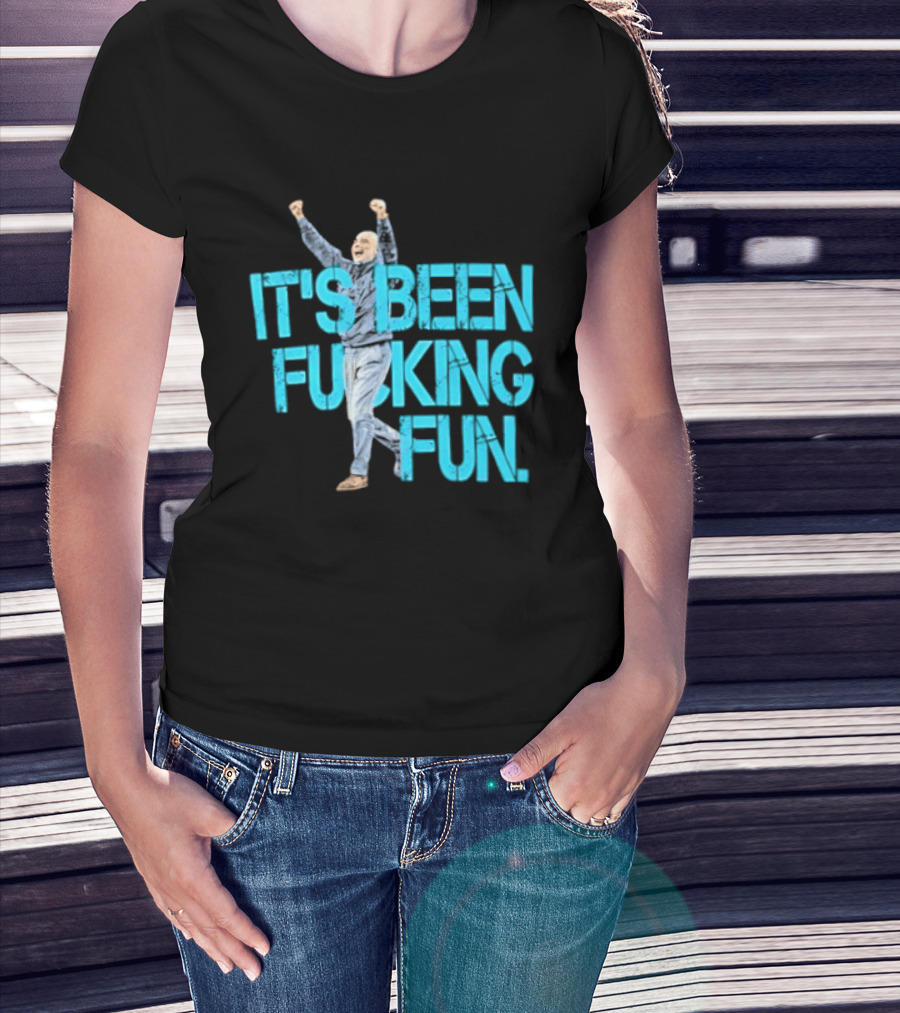 Pep Guardiola Manchester City It's Been Fucking Fun Celebration T-Shirt