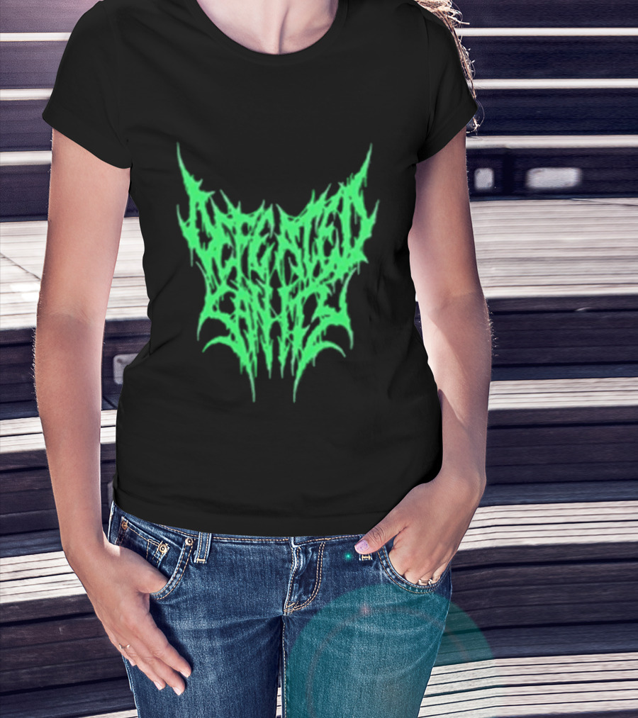 Reality Fade Defeated Sanity Electric Green Dripping T-Shirt