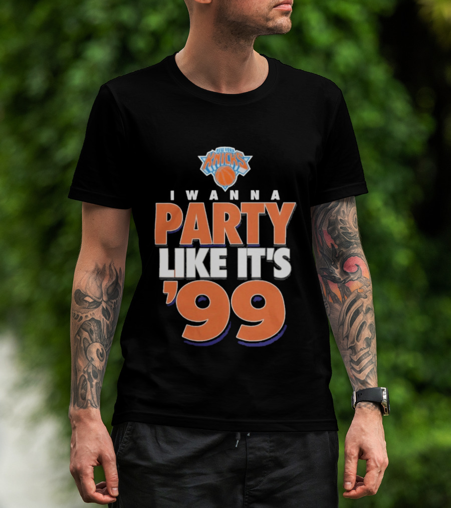 New York Knicks I Wanna Party Like It's '99 T-Shirt