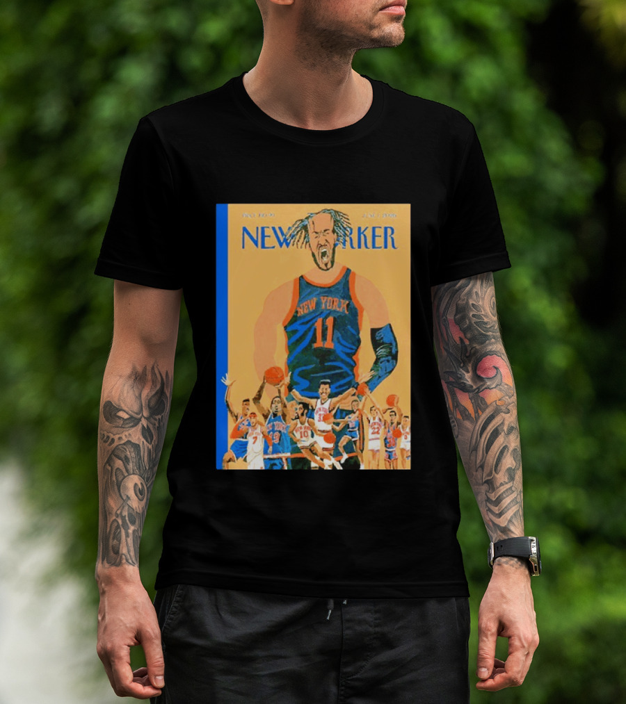 Kings Of New York Jalen Brunson New York Knicks New Yorker Issue Jan 1 2024 Basketball Players T-Shirt
