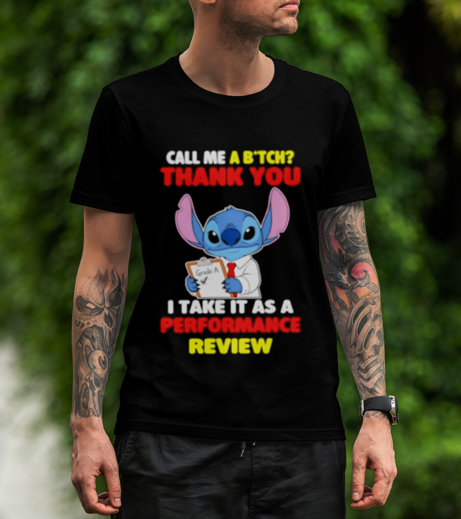 Call Me A Stitch Thank You I Take It As A Performance Review T-Shirt