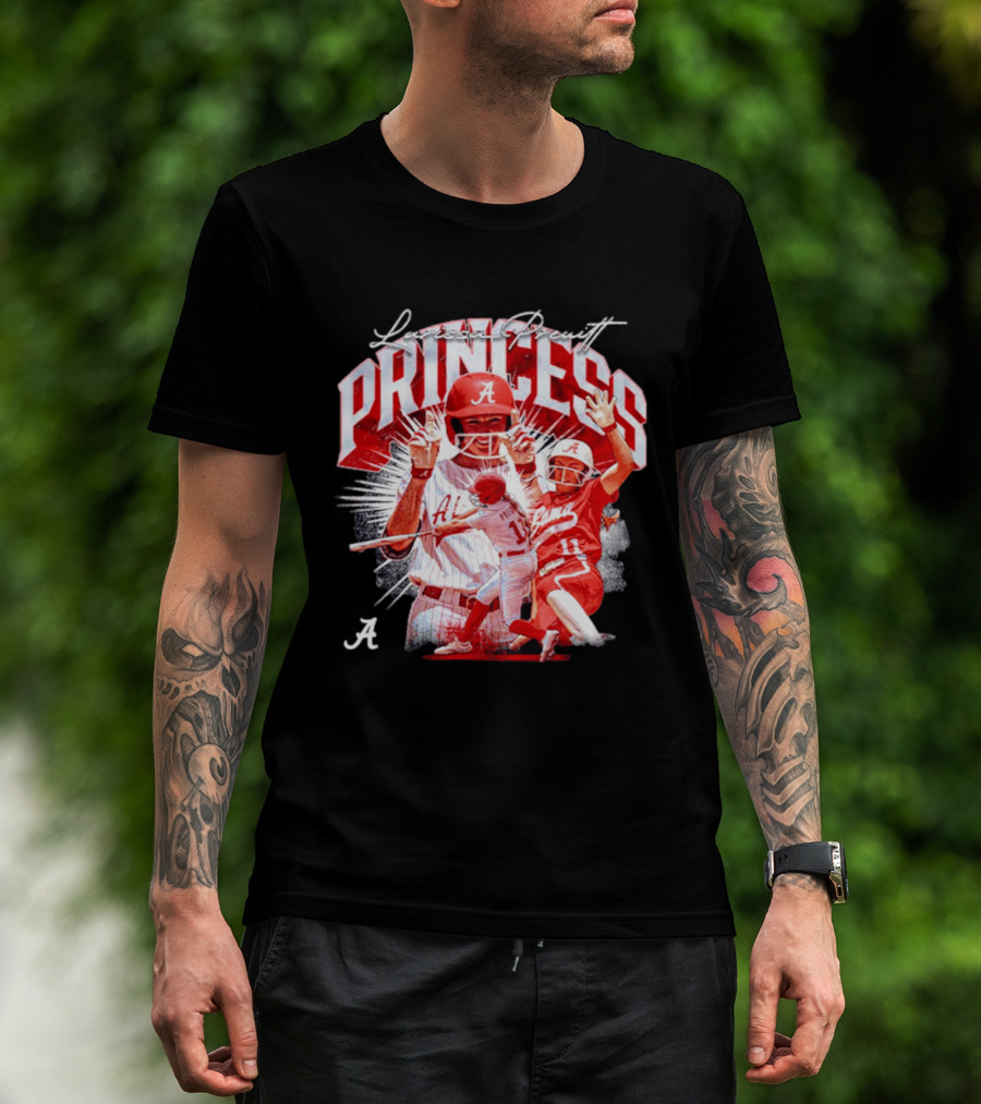 Larissa Preuitt Alabama Princess Softball NCAA Player Collage T-Shirt