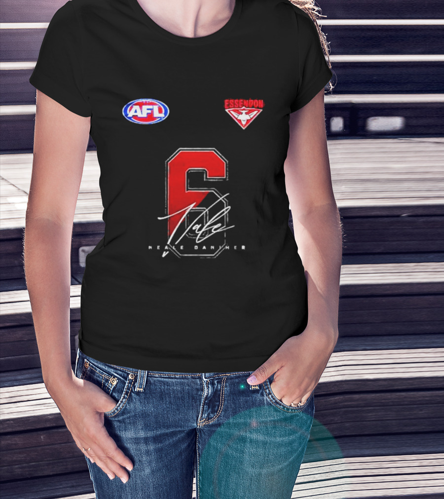 Essendon Bombers AFL Neale Daniher FightMND 6 T-Shirt