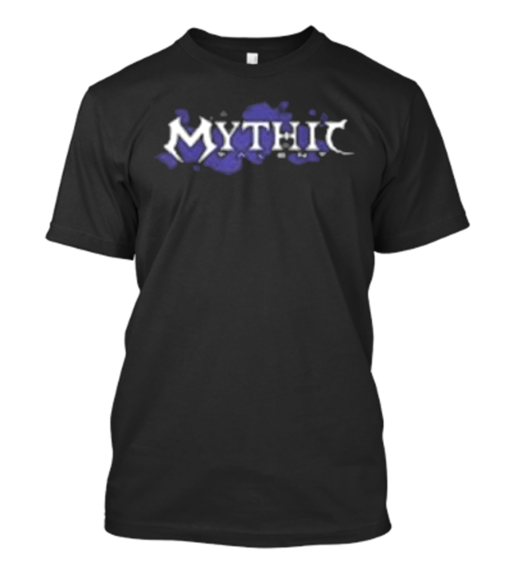 Mythic Talent Mythic Splatter Text With Blue Artistic Effect T-Shirt